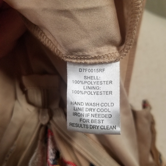 Devlin Embroidered floral V-neck dress - Picture 8 of 8